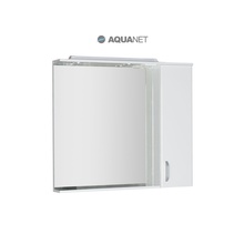 Aquanet Глория 100 Белое Шкаф-зеркало 15,2x98,6x86,7 см, Россия - фото 1 - фото 1