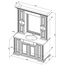 Aquanet Кастильо 00183177 146 Тумба для раковины 146x146x85,9 см, Россия - фото 4