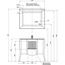 Aquanet Мадонна черный 90 Зеркало 2,5x92,4x72,4 см, Россия - фото 4