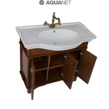 Aquanet Николь 00180517 90 Тумба для раковины 36x82x75,5 см, Россия - фото 1 - фото 3