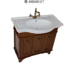 Aquanet Николь 00180517 90 Тумба для раковины 36x82x75,5 см, Россия - фото 1 - фото 2