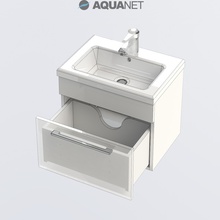 Раковина с тумбой aquanet 50