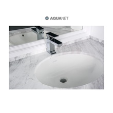 Aquanet Ovale 00182451 50 Мебельная раковина 49,8x38,5 см, Россия - фото 1 - фото 1
