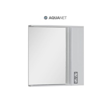 Aquanet Паллада 80 белый Шкаф-зеркало 80x15,6x87 см, Россия - фото 1 - фото 1
