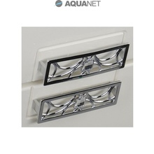 Aquanet Паллада 90 слоновая кость Шкаф-зеркало 88,6x15,6x87 см, Россия - фото 1 - фото 4