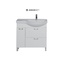 Aquanet Сити венге R 90 Тумба для раковины 49,5x90,5x87,5 см, Россия - фото 4