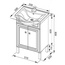 Aquanet Стайл 55 Тумба для раковины 50x55x85,8 см, Россия - фото 3 Aquanet Стайл 55 Тумба для раковины 50x55x85,8 см, Россия - фото 3