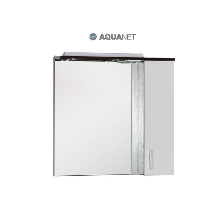 Aquanet Тиана 75 Шкаф-зеркало 16,6x75x74,6 см, Россия - фото 1 Aquanet Тиана 75 Шкаф-зеркало 16,6x75x74,6 см, Россия - фото 1
