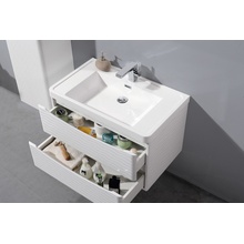 BelBagno Ancona-N ANCONA-N-800-2C-SO-ON Bianco Onda 80 Тумба для раковины 48x80x45 см, Италия - фото 1 - фото 1