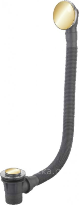 BelBagno BB5-OVF-03-ORO Золото автоматический слив-перелив для ванны ?? ...