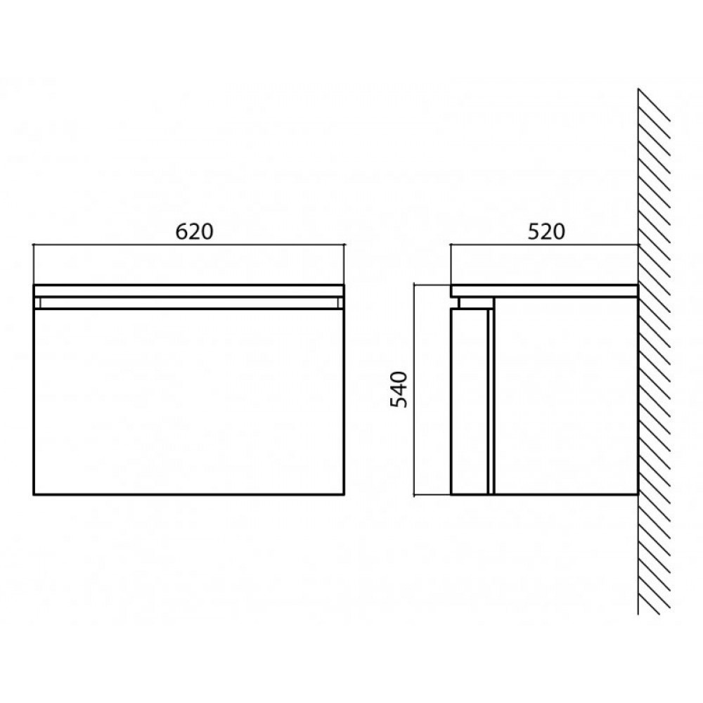 Belbagno тумба с раковиной prospero bb800dn2c bl