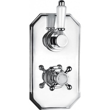 Cezares Bohemia BOHEMIA-S-VDIM-T-01-Bi хром Смеситель с термостатом для душа, Италия - фото 1 - фото 1