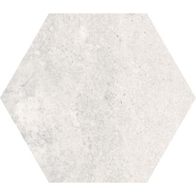 Codicer Traffic Hexagon Concrete White Hex Керамогранит 22x25 см, Испания, под камень  - фото 1 - фото 1