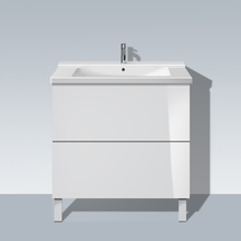 Duravit L-Cube LC660102222 85 Тумба для раковины 48x82x71 см, Германия - фото 1 - фото 1