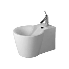 Duravit Starck 1 02741500001-WG 57.5х41 см с покрытием Биде подвесное 57,5x41x40 см, Германия - фото 1 - фото 1