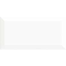 Fabresa Base Blanco Biselado Настенная плитка 10x30 см, Испания, под кирпич  - фото 1 - фото 1