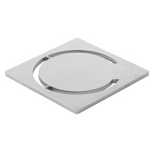 Geberit Uniflex 154.306.00.1 для трапа квадратная с рисунком круга Декоративная решетка Швейцария - фото 1 - фото 1