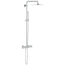 Grohe Euphoria Cube XXL 230 26187000 Верхний душ, ручной душ, термостат, хром Душевая стойка Германия - фото 1 - фото 1