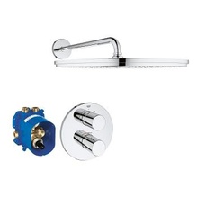 Grohe Grohtherm 3000 Cosmopolitan 26260000 Верхний душ, смеситель, хром Душевой комплект Германия - фото 1 - фото 1