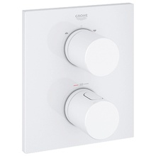 Grohe Grohtherm 3000 Cosmopolitan 19567LS0 белый Смеситель с термостатом для ванны с душем, Германия - фото 1 - фото 1