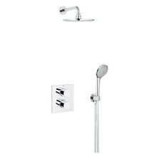 Grohe Grohtherm 3000 Cosmopolitan 34408000 с верхним  и ручным душем Душевой комплект Германия - фото 1 - фото 1
