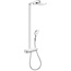 Hansgrohe Raindance Select E 300 2jet Showerpipe 27128400 Верхний душ, ручной душ, термостат, хром/белый Душевая стойка Германия - фото 1