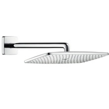 Hansgrohe Raindance E 27376000 360x190 мм, с держателем, 1 режим, хром Верхний душ 48,5x36x11,7 см, Германия - фото 1 - фото 1