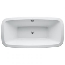 Laufen Palomba 2.3280.1.000.000.1 180x90 см  встраиваемая с каркасом, борт 4 см Акриловая ванна 180x90x45,5 см, Швейцария - фото 1 - фото 1
