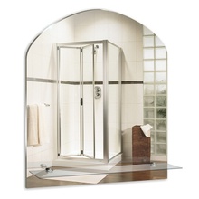 Mixline Комфорт Арка с полкой 50x58 Зеркало 50x58 см, Россия - фото 1 - фото 1