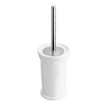 Nicolazzi Accessori Classica 1491 CR Белый / Хром Ершик Италия - фото 1 - фото 1