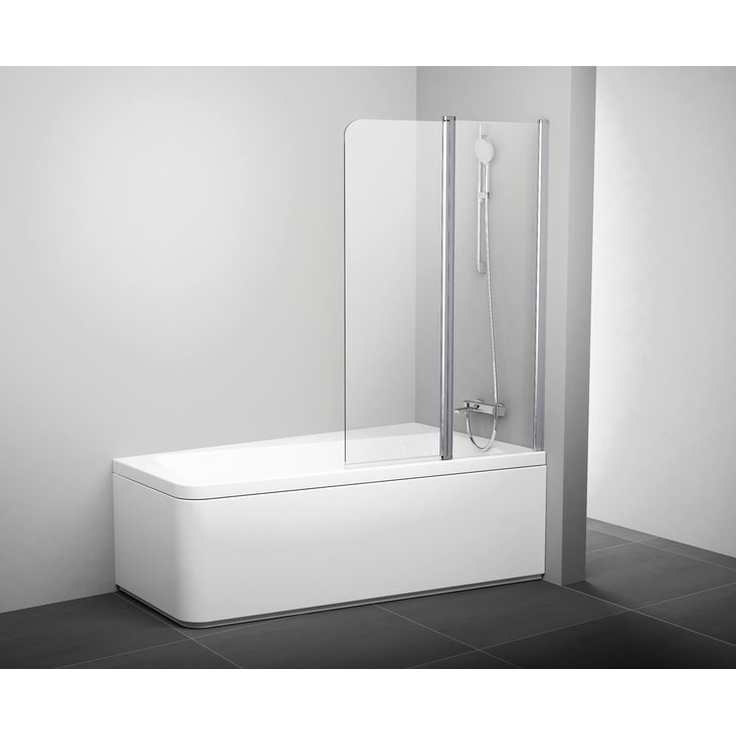 Ravak 10° 7QRA0U03Z1 10CVS2 сатин + транспарент правая Шторка для ванны 100x150 см, Чехия - фото 1 Ravak 10° 7QRA0U03Z1 10CVS2 сатин + транспарент правая Шторка для ванны 100x150 см, Чехия - фото 1
