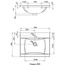 Ravak Classic XJD01160000 60 Умывальник 49x60x17,7 см, Чехия - фото 2 Ravak Classic XJD01160000 60 Умывальник 49x60x17,7 см, Чехия - фото 2