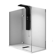 Vitra Enjoy 55251013000 170x75 передние, боковые панели и дверь, стекло прозрачное/хром Душевая кабина 75x170x210 см, Россия - фото 1 - фото 1