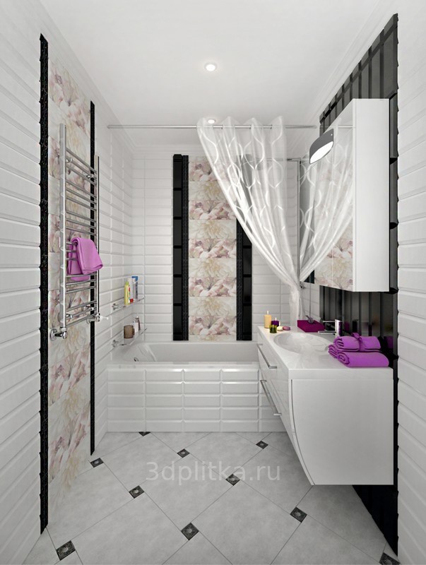 Керамин плитка для ванной дизайн фото комнаты