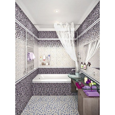 Гламур Керамин плитка для ванной купить в наличии на официальном сайте Тессер