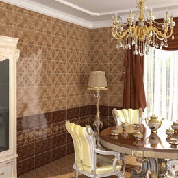Березакерамика Марсель 25x50, для гостиной, стиль: современный, Россия, под камень - фото интерьера 1 - фото 1