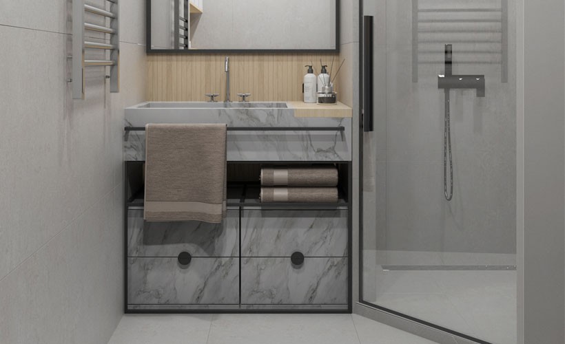 Дизайн ванной комнаты 2 на 3 (Много фото!) - tdksovremennik.ru