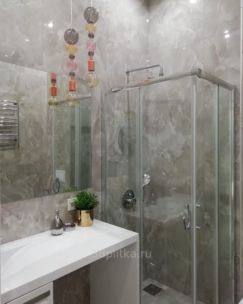 плитка керамогранит под оникс для душевой