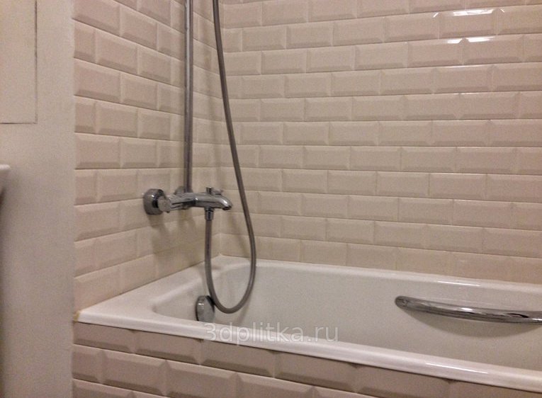 Плитка Кабанчик в интерьере ванных комнат (59 фото)