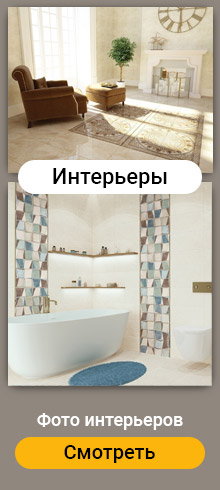 Декор ванной плиткой