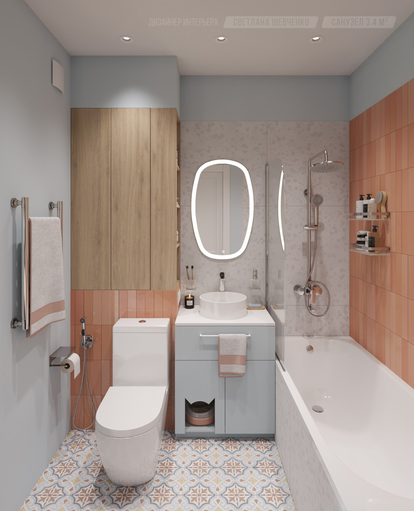 Мебель для ванной на заказ по индивидуальным размерам 🛀 | Мастерская М-лик