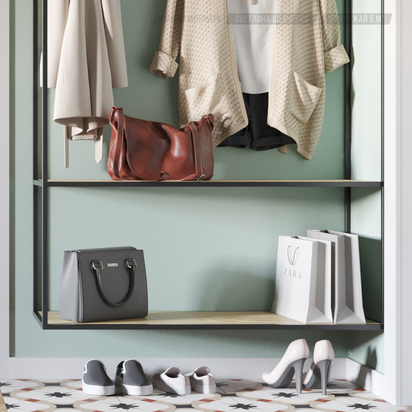 интерьер прихожей для молодой девушки