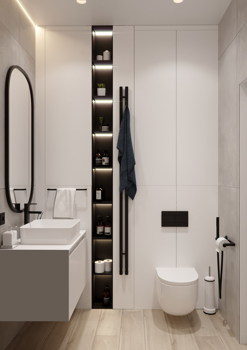 Дизайн маленькой ванной комнаты: идеи и полезные лайфхаки