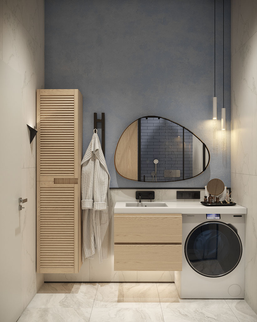 Готовые решения: 5 ванных комнат в современном стиле — INMYROOM