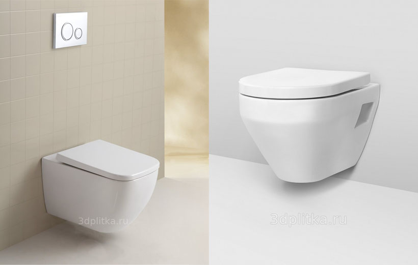 как выбрать унитаз подвесной современный